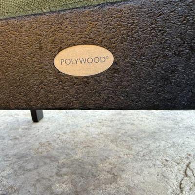 Pollywood outdoor furniture, excellent condition