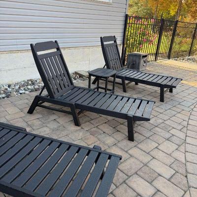 Pollywood outdoor furniture, excellent condition