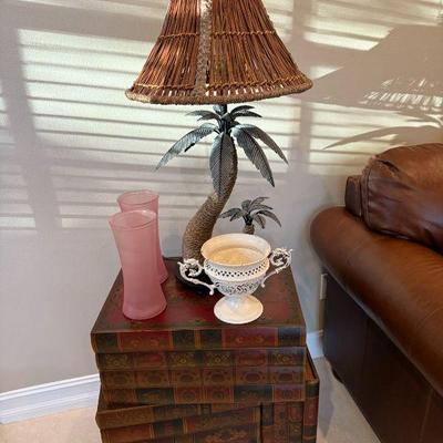 LAMP SOLD-BOOK TABLE SOLD