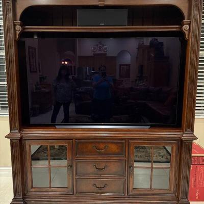 JUST THE ENTERTAINMENT CENTER