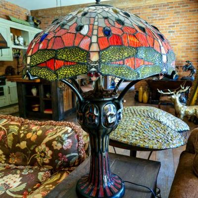 Tiffany style lamp