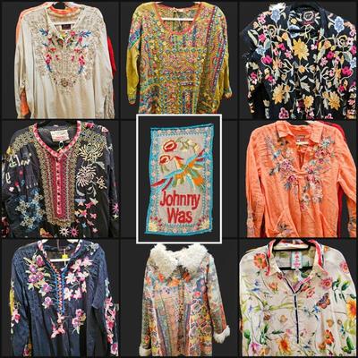 Lots of Johnny Was and other women's clothing
