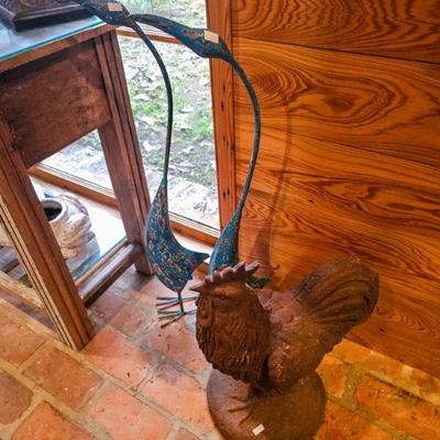 Cast iron chicken