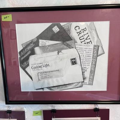 BLACK AND WHITE ART BY JANE