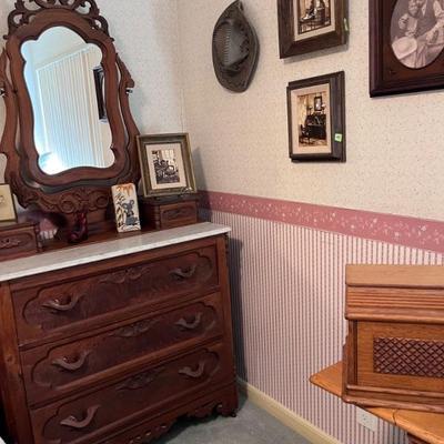 GERMAN DRESSER WITH MIRROR