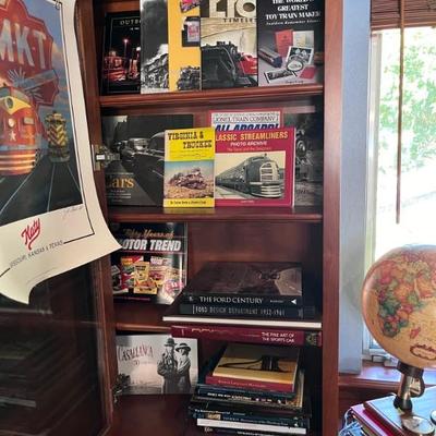 MISC BOOKS-CAR-TRAINS-