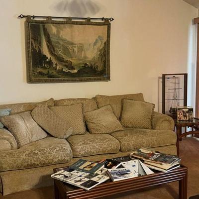 Upholstered sofa