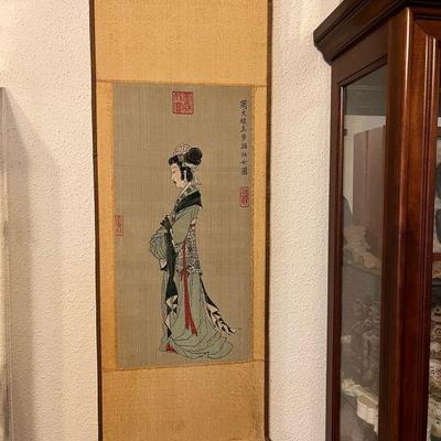 Oriental scroll