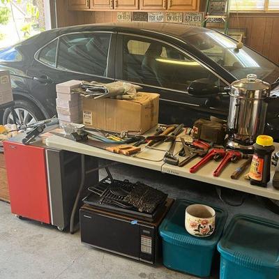 Drill press/router/
Misc tools & more