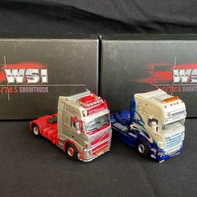 WSI Series Showtrucks * Metal Diecast * Scania * Volvo