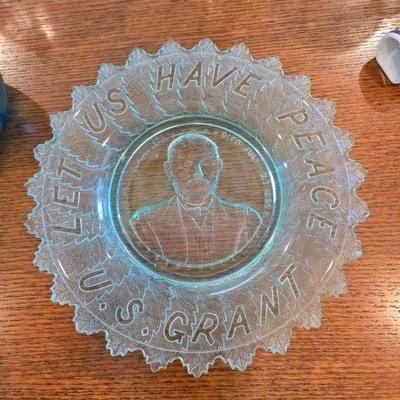 US Grant plate