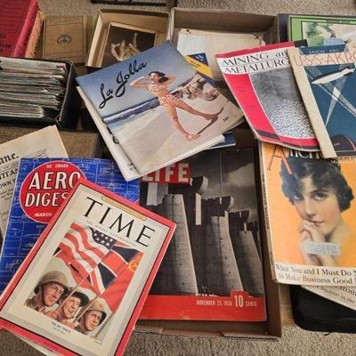 vintage magazines