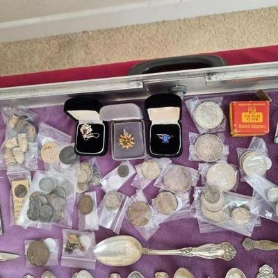 US and foreign coins