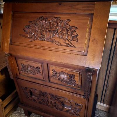 Small antique secretary 