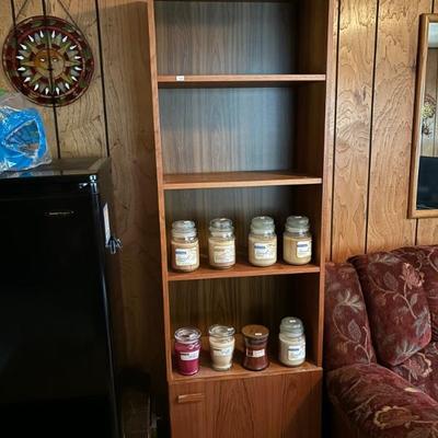 Teak shelving 