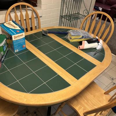 Dining room table and chairs