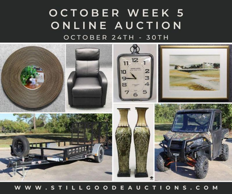 October 2024 Week 5 Online Auction