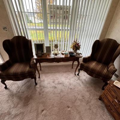 Matching Wing Chairs