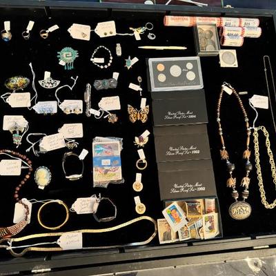 Gold, Silver and Costume Jewelry. 