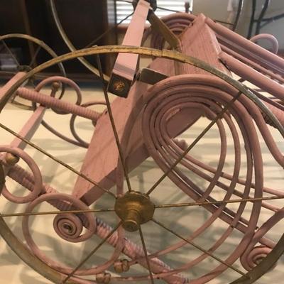 Antique doll carriage needs repair