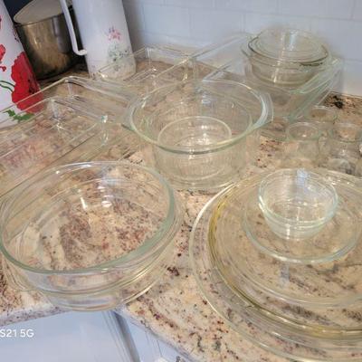 PYREX clear only