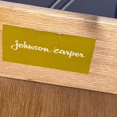 Johnson Carper Lowboy with Mirror and Small Desk