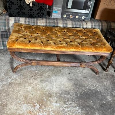 Bedroom Tufted Bench