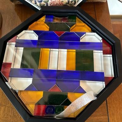 Dandanah Modernist Glass Bulding Block Set "The Fairy Palace" Handcrafted by The Vitra Design Museum in Germany