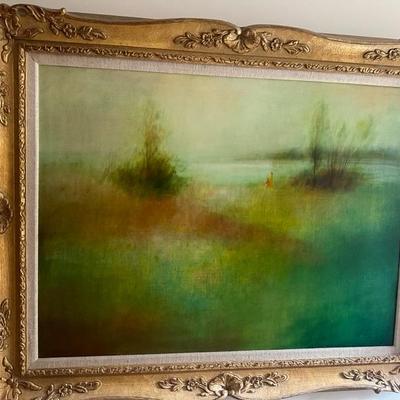 Landscape By Tomislav Nikolic, Oil On Canvas