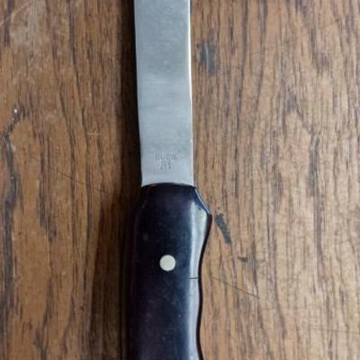 Vintage buck model no 106 rare hunter's axe (pre 1986) and3095 1