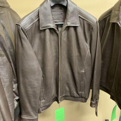 Hs5001 roundtree yorke genuine lambskin jacket coat 1