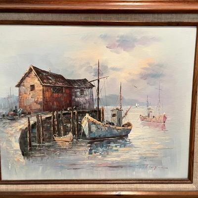 Lots of attractive and decorative oil paintings