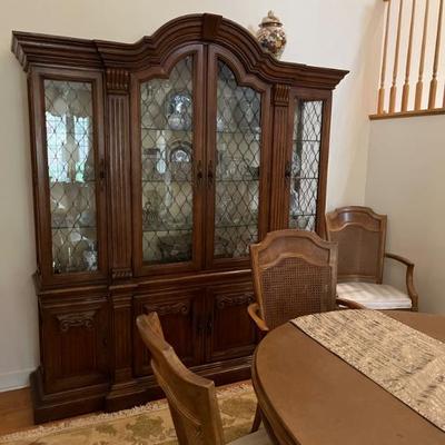 Sale Photo Thumbnail #17: French Provincial style china cabinet