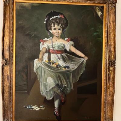 Lots of attractive and decorative oil paintings