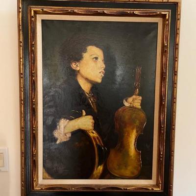 Lots of attractive and decorative oil paintings