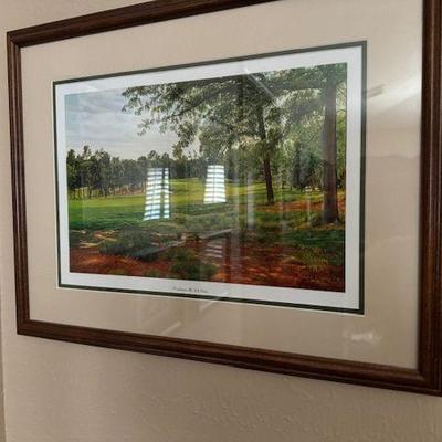 Pinehurst #2  5th Hole, Richard Chorley offset print