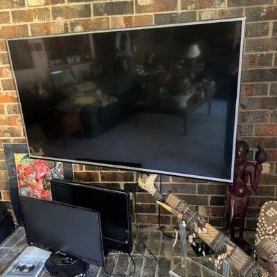 Another 55" TV and 2 smaller TVs
