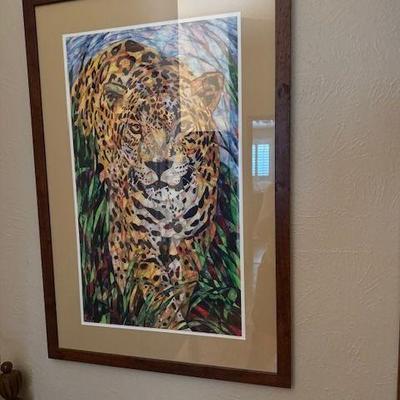 "Leopard" by Jan Brieschke, AP giclee