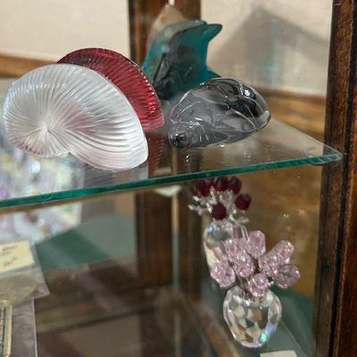 Baccarat, Lalique, and Swarovski