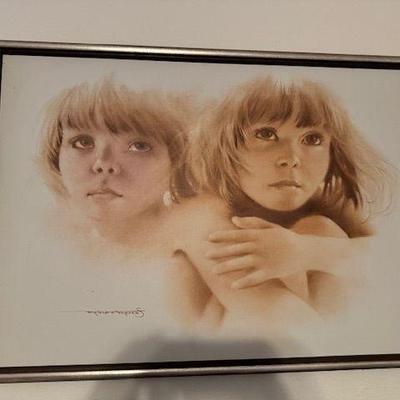 Maher Morcos airbrush and acrylic work on canvas
