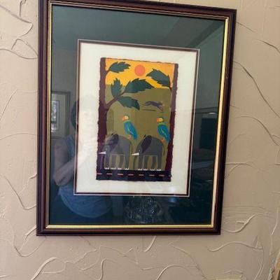 Gene Brown limited edition silkscreen