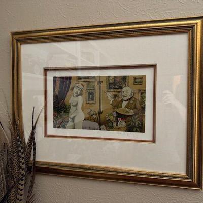 Charles Bragg serigraph AP