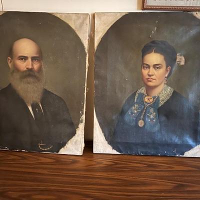 1871 Portraits
Mr. Mrs Lamb
Possible Artist: James Carroll Beckwith
Hannibal, MO 