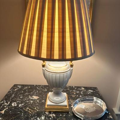 Pair Porcelain Lamps