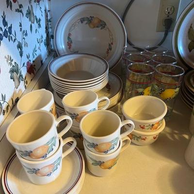 32 pc $89
6pc glasses $18