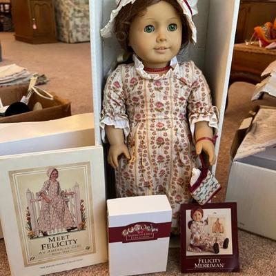 1991 American Girl “Felicity” complete w/box  $150