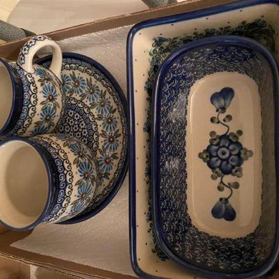 Polish pottery