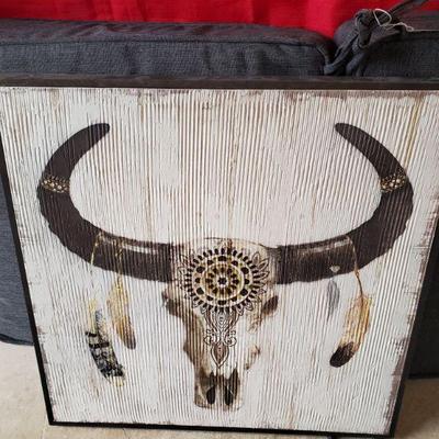 Bohemian Cow art 