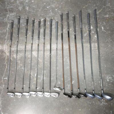 Lot of 14 Golf Clubs ft. Jack Nicklaus Signature Series + More