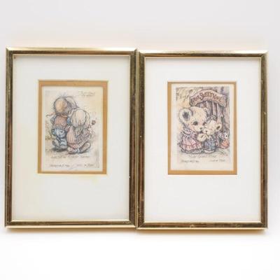 Jody Bergsma Signed Limited Edition Art Lithographs (Set of 2)